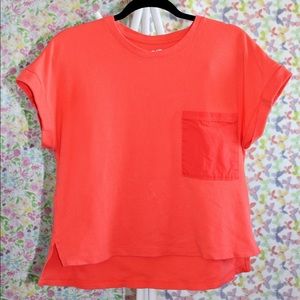 Red orange t-shirt